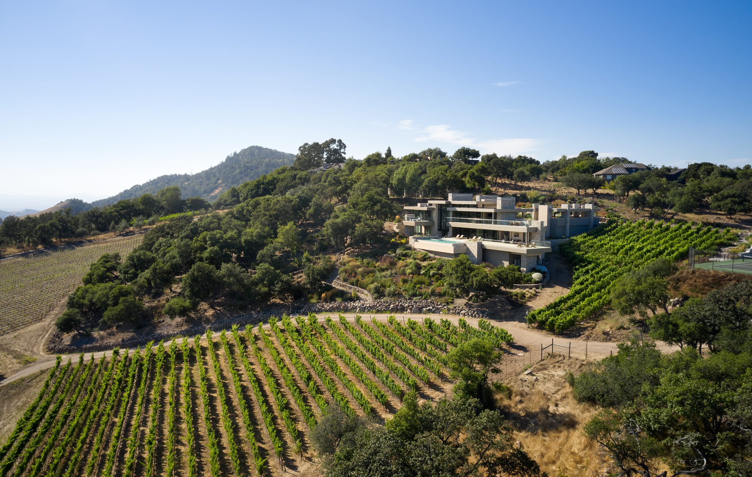 Coursey Graves estate home and vineyards