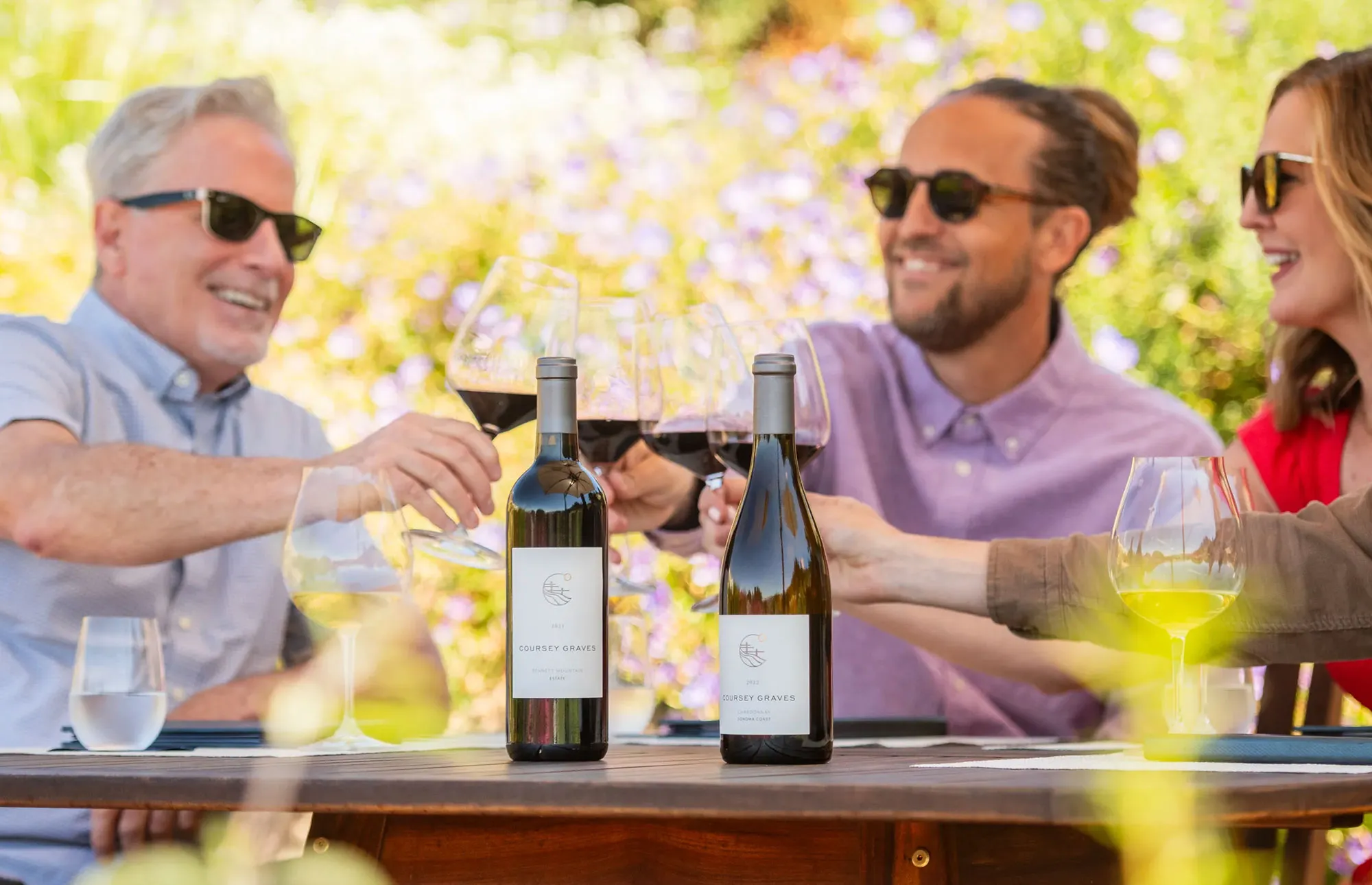 Coursey Graves wine tasting